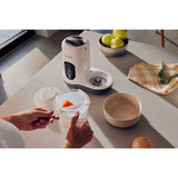 Aparat de gatit, Lionelo, BabyMenu, 5 in 1, Cu gatire la abur, dezghetare, amestecare, incalzire, sterilizare, Cu recipient din tritan, Alb