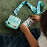 Aparat foto copii cu printare instant, Free2Play, Camere duale fata-spate, Cadre distractive, Cu 6 filtre, Unicorn