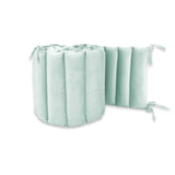 Aparatoare pentru patut, MimiNu, Tip panou, Pentru patut, Lungime 180 cm, Din catifea, Cold Mint
