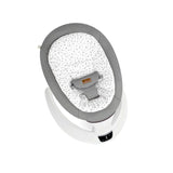 Balansoar electric, Jane, Moon, Cu 5 trepte de viteza, Timer, 12 melodii si 5 sunete ale naturii, Conform cu standardul european EN 12790:2023, Star