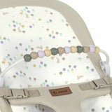 Balansoar, Jane, Ballu, Pliabil, Cu bara de jucarii si spatar reglabil in 3 pozitii, Conform cu standardul european de siguranta EN 12790:2023, Botanic