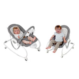 Balansoar, Jane, Evolution, Cu vibratii si melodii, Bara de jucarii si spatar reglabil, Conform cu standardul european de siguranta EN 12790:2023, Sesame