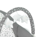 Balansoar, Jane, Evolution, Cu vibratii si melodii, Bara de jucarii si spatar reglabil, Conform cu standardul european de siguranta EN 12790:2023, Sesame