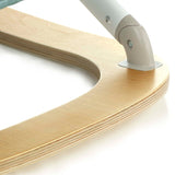 Balansoar, Jane, Kalm, Pliabil, Cu bara de jucarii si spatar reglabil, Cu baza din lemn, Conform cu standardul european de siguranta EN 12790:2023, Botanic