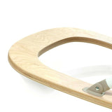 Balansoar, Jane, Kalm, Pliabil, Cu bara de jucarii si spatar reglabil, Cu baza din lemn, Conform cu standardul european de siguranta EN 12790:2023, Desert