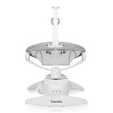 Balansoar, Lionelo, Iris, 2 in 1, Rotire 360 grade, Electric, Cu 3 moduri de leganare, Cu 5 trepte de viteza, Cu 3 pozitii de inclinare, 12 melodii, Silentios, Pana la 9 kg, Bej