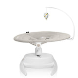 Balansoar, Lionelo, Iris, 2 in 1, Rotire 360 grade, Electric, Cu 3 moduri de leganare, Cu 5 trepte de viteza, Cu 3 pozitii de inclinare, 12 melodii, Silentios, Pana la 9 kg, Bej