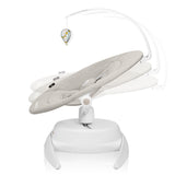 Balansoar, Lionelo, Iris, 2 in 1, Rotire 360 grade, Electric, Cu 3 moduri de leganare, Cu 5 trepte de viteza, Cu 3 pozitii de inclinare, 12 melodii, Silentios, Pana la 9 kg, Bej