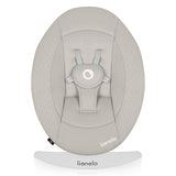 Balansoar, Lionelo, Iris, 2 in 1, Rotire 360 grade, Electric, Cu 3 moduri de leganare, Cu 5 trepte de viteza, Cu 3 pozitii de inclinare, 12 melodii, Silentios, Pana la 9 kg, Bej