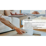 Balansoar, Lionelo, Iris, 2 in 1, Rotire 360 grade, Electric, Cu 3 moduri de leganare, Cu 5 trepte de viteza, Cu 3 pozitii de inclinare, Pana la 9 kg, Gri