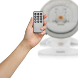 Balansoar, Lionelo, Mell, 2 in 1, Rotire 360 grade, Electric, Cu 3 moduri de leganare, Cu 5 trepte de viteza, Cu 3 pozitii de inclinare, Cu timer, 12 melodii si 2 sunete ale naturii, Pana la 9 kg, Bej