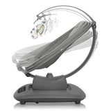 Balansoar si sezlong, Lionelo, Blossom, 5 melodii, 5 moduri de balansare, Cu jucarii, Husa respirabila, 60% bambus, Cu telecomanda, Reglare pozitie scaun pentru somn, Pana la 9 kg, Gri