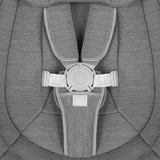 Balansoar si sezlong, Lionelo, Blossom, 5 melodii, 5 moduri de balansare, Cu jucarii, Husa respirabila, 60% bambus, Cu telecomanda, Reglare pozitie scaun pentru somn, Pana la 9 kg, Gri