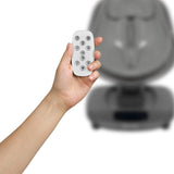 Balansoar si sezlong, Lionelo, Blossom, 5 melodii, 5 moduri de balansare, Cu jucarii, Husa respirabila, 60% bambus, Cu telecomanda, Reglare pozitie scaun pentru somn, Pana la 9 kg, Gri