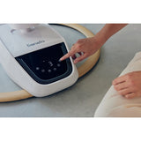 Balansoar si sezlong, Lionelo, Olivia, 2 in 1, Electric, Cu leganare 3D, 5 moduri de balansare in mai multe directii, Cu 13 melodii, Scaun pivotant la 180 grade, Reglabil, Cu arcada jucarii, Bej