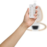 Balansoar si sezlong, Lionelo, Olivia, 2 in 1, Electric, Cu leganare 3D, 5 moduri de balansare in mai multe directii, Cu 13 melodii, Scaun pivotant la 180 grade, Reglabil, Cu arcada jucarii, Bej