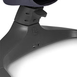 Balansoar si sezlong, Lionelo, Ralf, 2 in 1, Electric, Cu telecomanda si cablu USB, Cu miscare laterala de balansare si 5 niveluri diferite de viteza, Cu 12 melodii, Gri/Alb