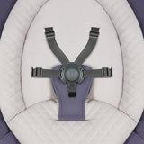 Balansoar si sezlong, Lionelo, Ralf, 2 in 1, Electric, Cu telecomanda si cablu USB, Cu miscare laterala de balansare si 5 niveluri diferite de viteza, Cu 12 melodii, Gri Grafit, Resigilat