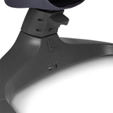 Balansoar si sezlong, Lionelo, Ralf, 2 in 1, Electric, Cu telecomanda si cablu USB, Cu miscare laterala de balansare si 5 niveluri diferite de viteza, Cu 12 melodii, Gri Grafit, Resigilat