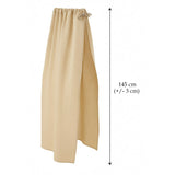 Baldachin, Qmini, Pentru patut, leagan, Din muselina dubla 145x200 cm, Material certificat Oeko Tex Standard 100, Cream