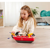 Barca Simba Fireman Sam Titan Fireboat 32 cm cu figurina si accesorii