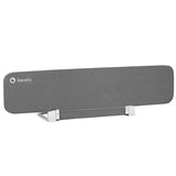 Bariera de protectie pentru pat, Lionelo, Lora XL, Pliabila, Sistem de blocare StandSafe, Geanta de transport inclusa, 150x46 cm, Conform cu BS 7972:2001+A1:2009, Gri