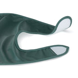 Baveta impermeabila cu buzunar, Petite&Mars, Nate, Fara PVC si ftalati, 37 × 27 cm, 6 luni+, Prindere velcro, Verde