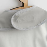 Baveta lavabila, New Baby, 35x45 cm, Grey