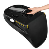 Baza scaun auto i-Size, Lionelo, Moxie, Rotativa 360, Cu isofix si picior stabilizator, Cu indicatori pentru instalare corecta, Negru