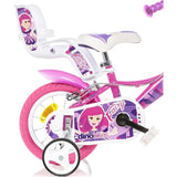 Bicicleta copii Dino Bikes 12" Fairy roz