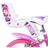 Bicicleta copii Dino Bikes 12" Fairy roz