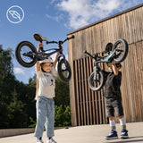 Bicicleta fara pedale, Lionelo, Bart, Usoara, Cu cadru din magneziu, Cu ghidon si sa reglabile, Greutate 3 Kg, 12 inch, Conform cu standardul european de securitate EN71, Purple Amethyst