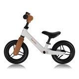 Bicicleta fara pedale, Lionelo, Toni, Cu ghidon si sa reglabile, Ultra usoara, 2.8 Kg, 18 luni+, Sustine 30 kg, Conform cu standardul EN71-1/2/3, Certificata TUV SUD, Bej