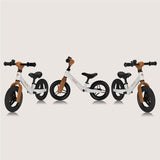 Bicicleta fara pedale, Lionelo, Toni, Cu ghidon si sa reglabile, Ultra usoara, 2.8 Kg, 18 luni+, Sustine 30 kg, Conform cu standardul EN71-1/2/3, Certificata TUV SUD, Bej