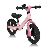 Bicicleta fara pedale, Lionelo, Toni, Cu ghidon si sa reglabile, Ultra usoara, 2.8 Kg, 18 luni+, Sustine 30 kg, Conform cu standardul EN71-1/2/3, Certificata TUV SUD, Roz
