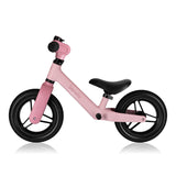 Bicicleta fara pedale, Lionelo, Toni, Cu ghidon si sa reglabile, Ultra usoara, 2.8 Kg, 18 luni+, Sustine 30 kg, Conform cu standardul EN71-1/2/3, Certificata TUV SUD, Roz