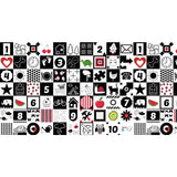 Covoras de joaca, Bocioland, City, Pliabil, Protectie impotriva loviturilor, Dimensiune mare, 200 x 150 cm, Cu Imprimeu pe ambele parti, Potrivit pentru utlizare atat in interior, cat si in exterior