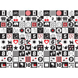 Covoras de joaca, Bocioland, Happy Day, Pliabil, Protectie impotriva loviturilor, Dimensiune mare, 200 x 150 cm, Cu Imprimeu pe ambele parti, Potrivit pentru utlizare atat in interior, cat si in exterior