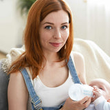 Tampoane pentru san, Bocioland, Set 100 bucati, Ambalate individual, Cu banda adeziva pentru o fixare usoara