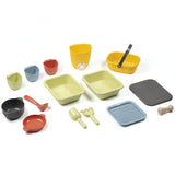 Bucatarie Smoby Mud Kitchen cu 15 accesorii