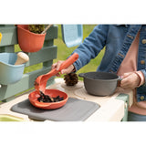 Bucatarie Smoby Mud Kitchen cu 15 accesorii