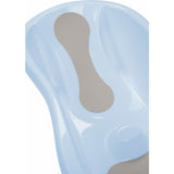 Cadita, FreeON, Cu doua parti antiderapante, Cu dop, Conform cu standardul european de securitate EN 17072:2018, 81x41x24 cm, Blue