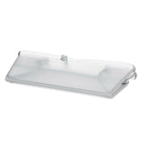 Cadita de baie cu pliere ultra-compacta, Jane, Oasis, Cu doua manere, 68 x 42 x 26 cm, Conform cu standardul european de siguranta EN 17072:2018, Pale