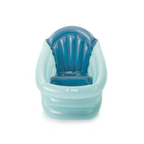 Cadita gonflabila, Jane, 3 pozitii pentru copii, 78 x 43 x 37 cm, BPA Free, De la nastere pana la 4 ani, Aquarel Blue