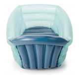 Cadita gonflabila, Jane, 3 pozitii pentru copii, 78 x 43 x 37 cm, BPA Free, De la nastere pana la 4 ani, Aquarel Blue