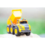 Camion basculant Dickie Toys Volvo Articulated Hauler 23 cm cu lumini si sunete