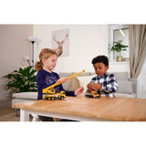 Camion cu macara Majorette Volvo Truck Crane cu lumini si sunete