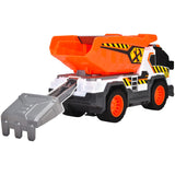 Camion de constructie Dickie Toys Dump Truck 30 cm cu lumini si sunete