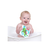 Carticica de colorat, Nuby, Pentru baita, Cu animale, 13x13x3 cm, 4 luni+, Multicolor