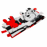 Carticica senzoriala, Bocioland, Cu 8 pagini in culori contrastante, Fosneste cand este atinsa, Din material moale, 0 luni+, Horse